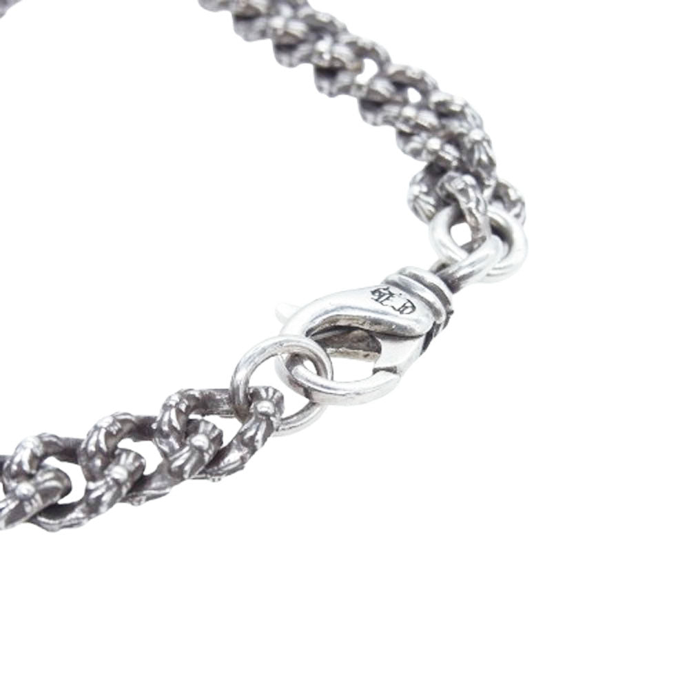 CHROME HEARTS クロムハーツ（原本無） XTRA FNCY MINI エクストラファンシー ミニ ブレスレット 7inch シルバー系【中古】