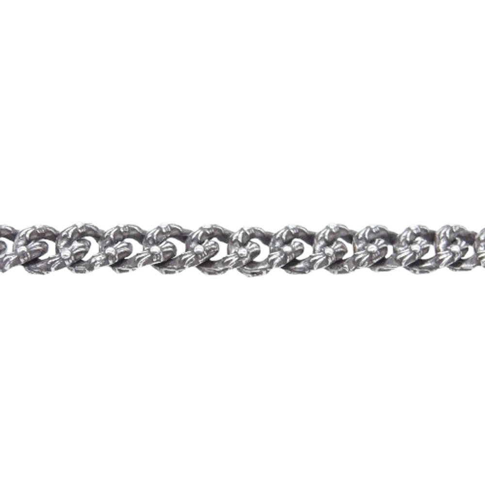CHROME HEARTS クロムハーツ（原本無） XTRA FNCY MINI エクストラファンシー ミニ ブレスレット 7inch シルバー系【中古】