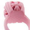 CHROME HEARTS クロムハーツ（原本無） COCL&TAIL PLSTC RING カクテル シリコン ラバー リング ピンク ピンク系 9号【中古】