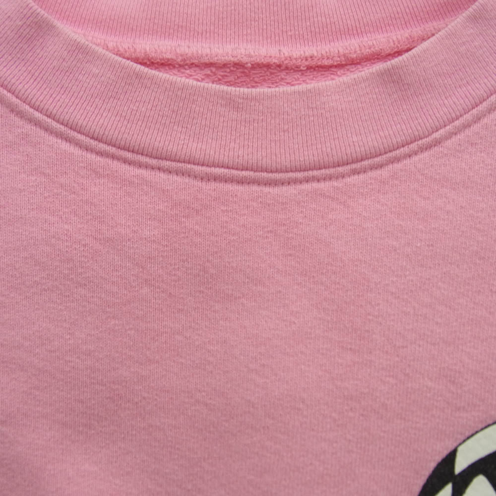 CHROME HEARTS クロムハーツ（原本無） 19AW MATTY BOY PPO VANITY AFFAIR SWTSHRT マッティボーイ ヴァニティー クルーネック スウェット トレーナー ピンク系 M【中古】