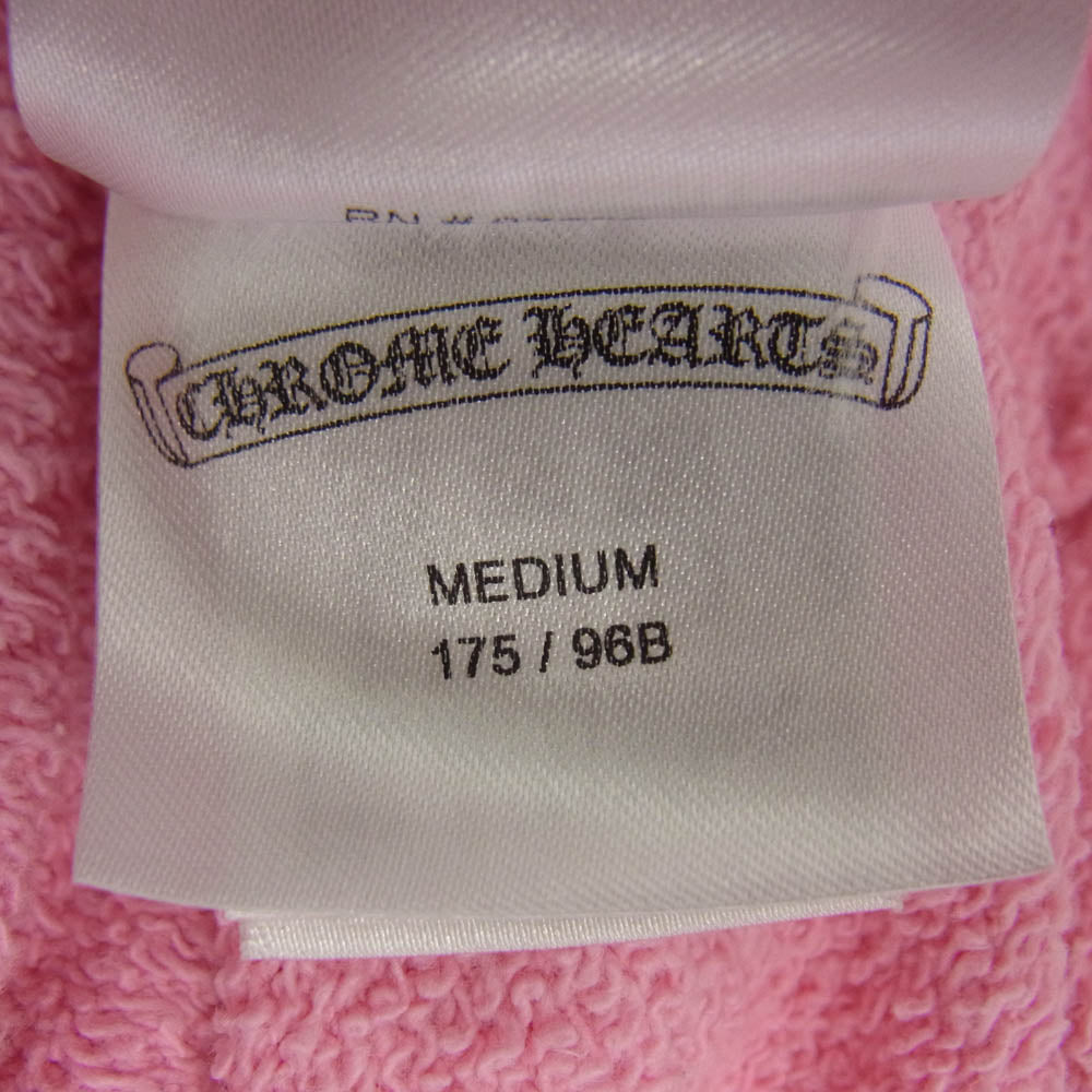 CHROME HEARTS クロムハーツ（原本無） 19AW MATTY BOY PPO VANITY AFFAIR SWTSHRT マッティボーイ ヴァニティー クルーネック スウェット トレーナー ピンク系 M【中古】