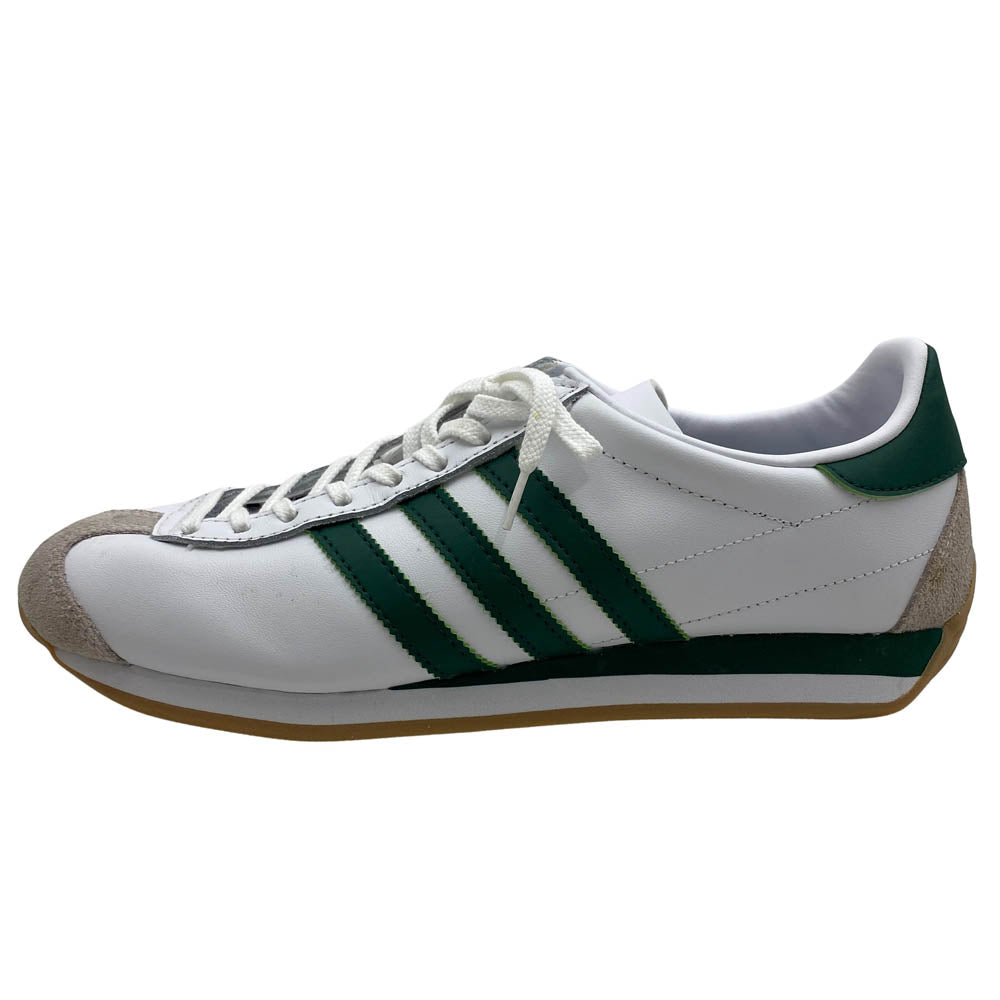 adidas アディダス FZ0013 COUNTRY OG カントリー スニーカー ホワイト×グリーン ホワイト系 グリーン系 26.5cm【中古】