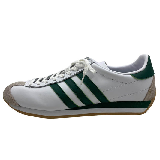 adidas アディダス FZ0013 COUNTRY OG カントリー スニーカー ホワイト×グリーン ホワイト系 グリーン系 26.5cm【中古】