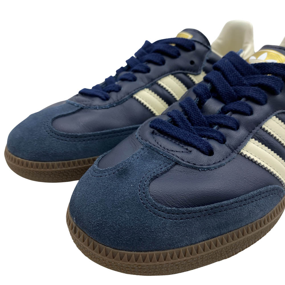 adidas アディダス ID2056 Samba OG ブルー サンバ スニーカー ダークネイビー系 26cm【極上美品】【中古】