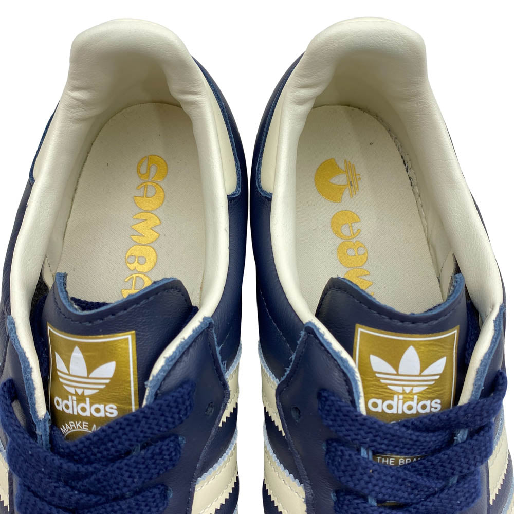 adidas アディダス ID2056 Samba OG ブルー サンバ スニーカー ダークネイビー系 26cm【極上美品】【中古】