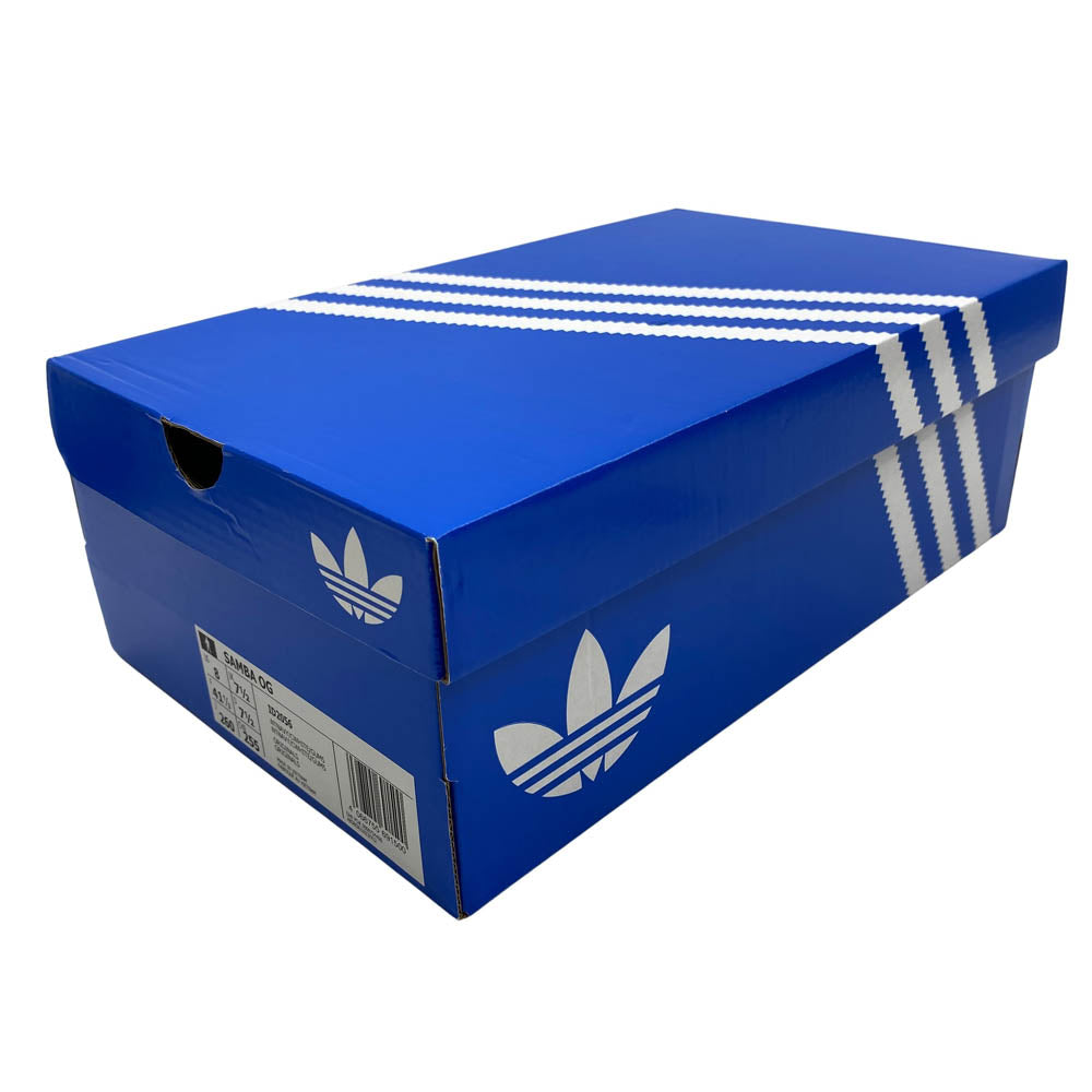 adidas アディダス ID2056 Samba OG ブルー サンバ スニーカー ダークネイビー系 26cm【極上美品】【中古】