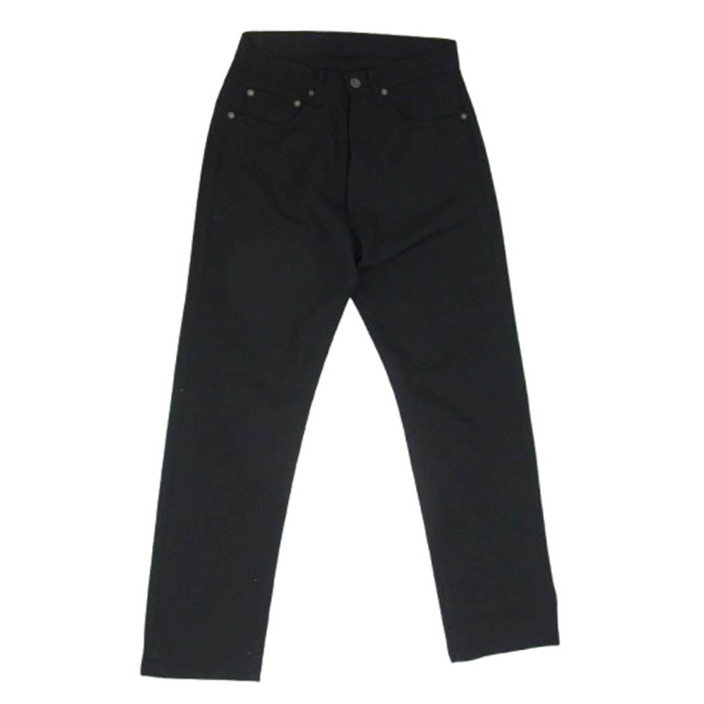 sans limite サンリミット W1903011 ウールポリ 5ポケット パンツ ブラック系 －1【中古】