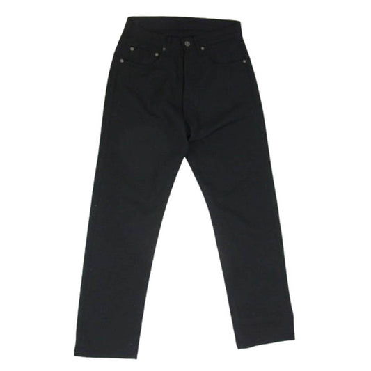 sans limite サンリミット W1903011 ウールポリ 5ポケット パンツ ブラック系 －1【中古】