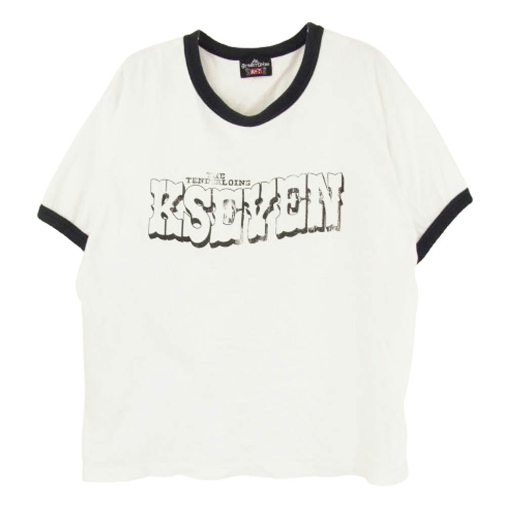 TENDERLOIN テンダーロイン T-TEE K-SEVEN トリム Tシャツ ホワイト系 表記無し【中古】