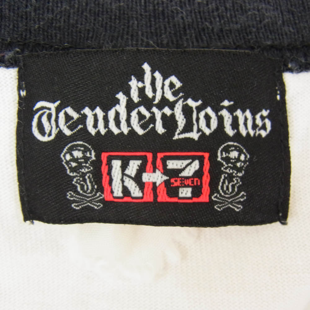 TENDERLOIN テンダーロイン T-TEE K-SEVEN トリム Tシャツ ホワイト系 表記無し【中古】