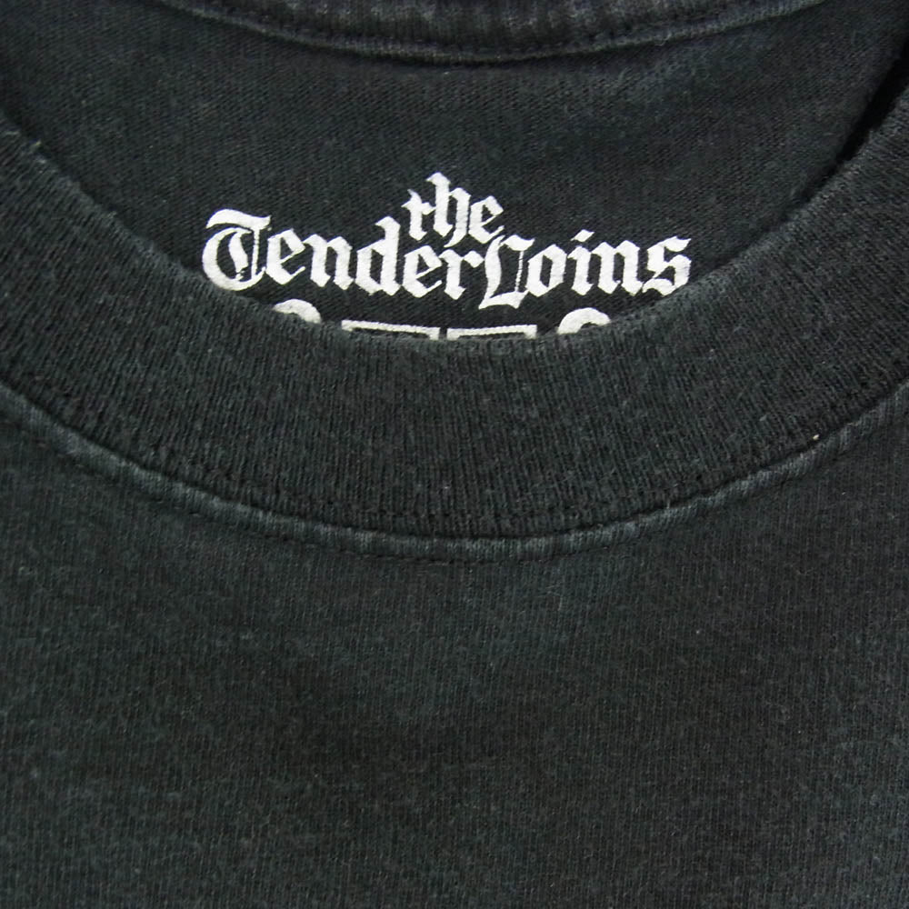 TENDERLOIN テンダーロイン T-TEE 1 GOD BLESS ポケット Tシャツ ブラック系 S【中古】