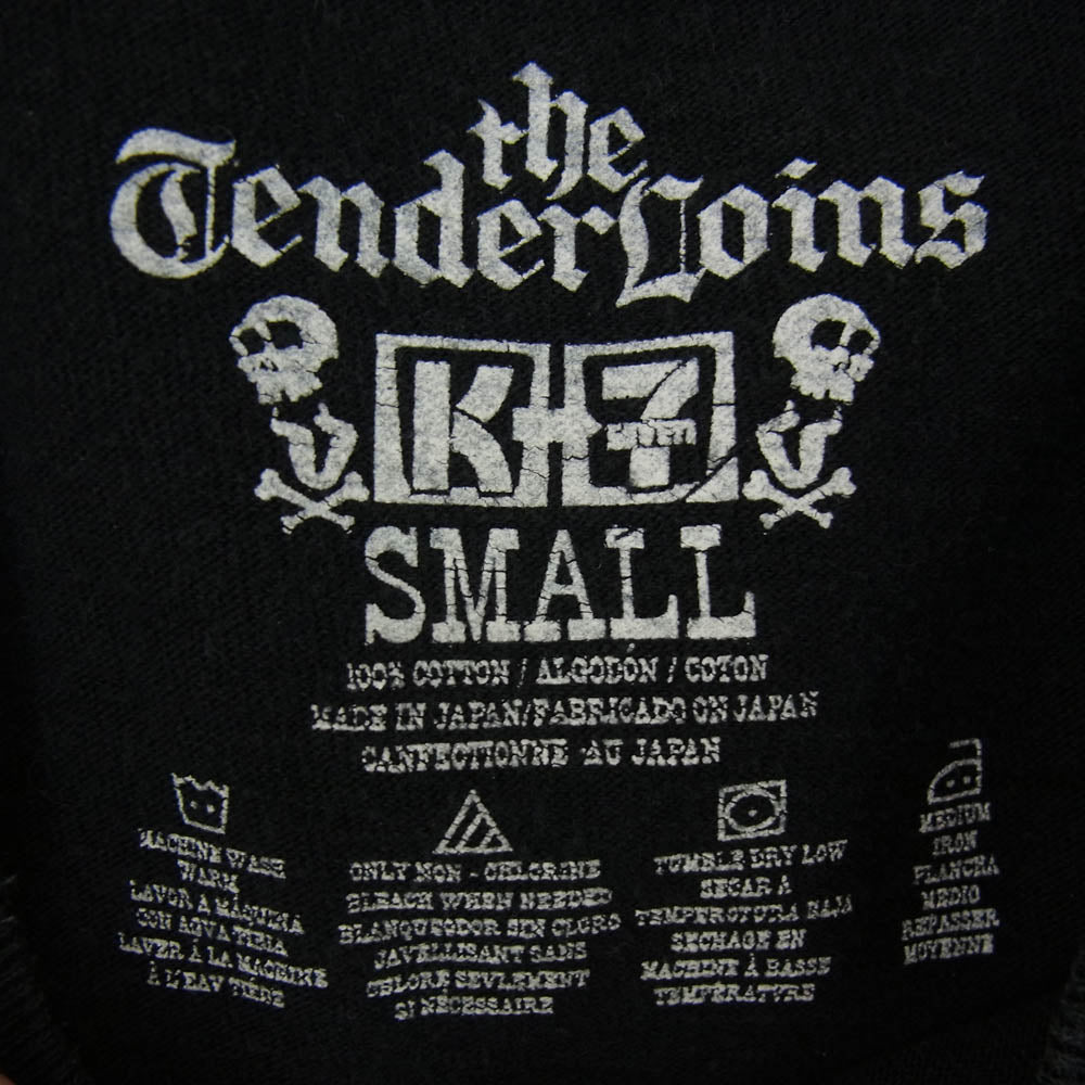 TENDERLOIN テンダーロイン T-TEE 1 GOD BLESS ポケット Tシャツ ブラック系 S【中古】