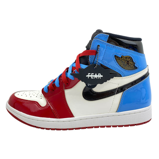 NIKE ナイキ CK5666-100 Air Jordan 1 High OG Fearless エアジョーダン1 ハイ OG フィアレス ハイカット パテント エナメル スニーカー マルチカラー系 27.5cm【極上美品】【中古】