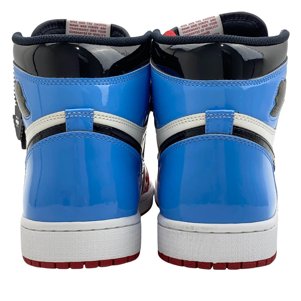 NIKE ナイキ CK5666-100 Air Jordan 1 High OG Fearless エアジョーダン1 ハイ OG フィアレス ハイカット パテント エナメル スニーカー マルチカラー系 27.5cm【極上美品】【中古】