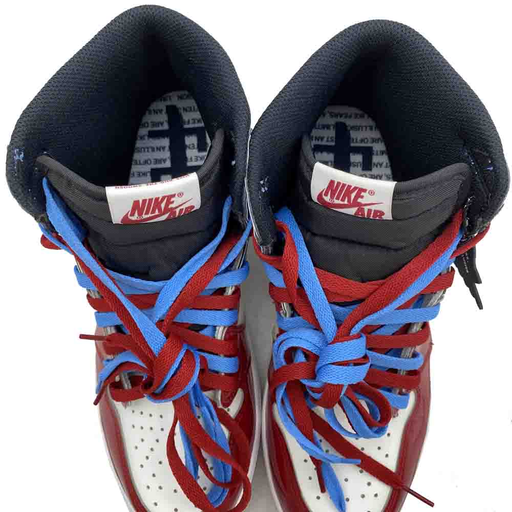 NIKE ナイキ CK5666-100 Air Jordan 1 High OG Fearless エアジョーダン1 ハイ OG フィアレス ハイカット パテント エナメル スニーカー マルチカラー系 27.5cm【極上美品】【中古】