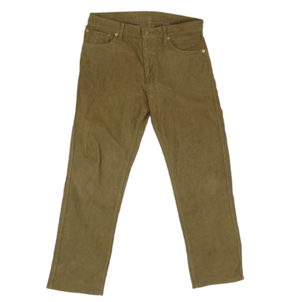 VISVIM ビズビム 0115205008010 FLUXUS 05 SLIM SLUB CORDUROY フルクサス スリム スラブ コーデュロイ パンツ ブラウン系 2【中古】
