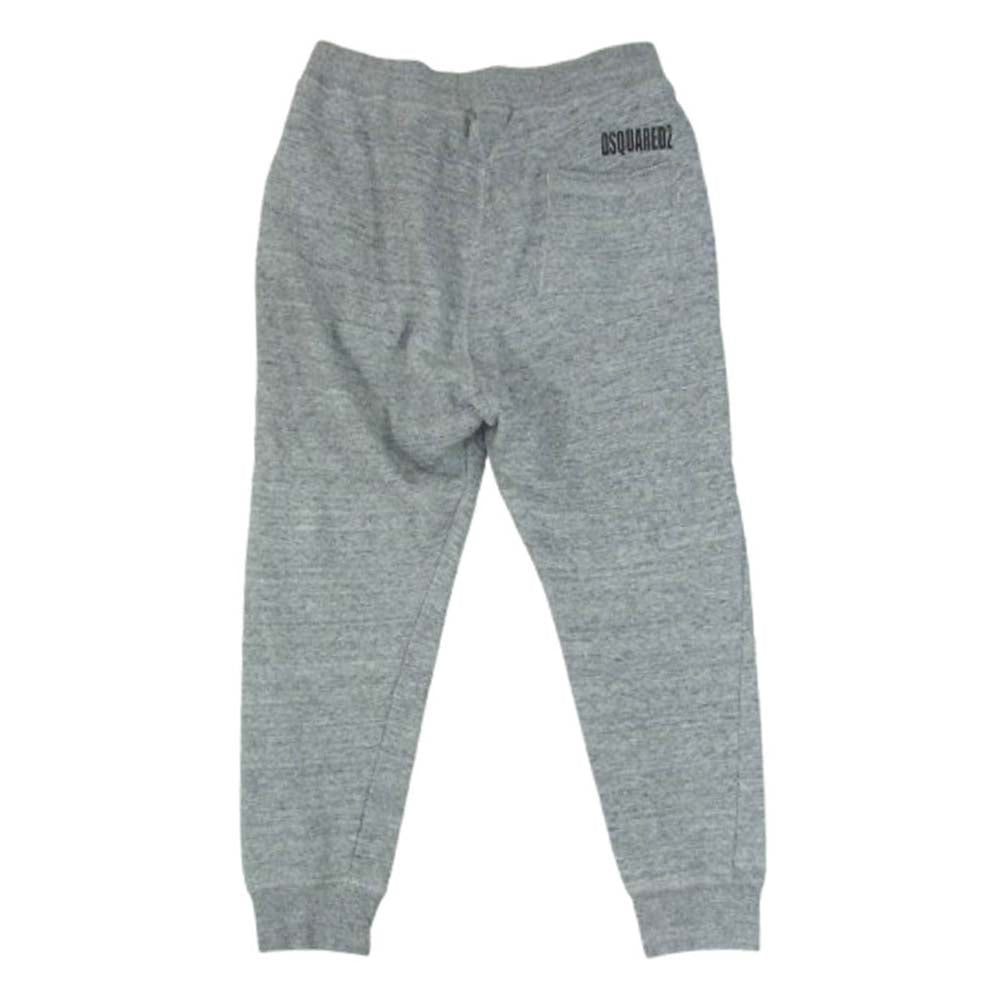 DSQUARED2 ディースクエアード s74kb0574 s25463 バックロゴ プリント スウェット パンツ グレー系 S【中古】