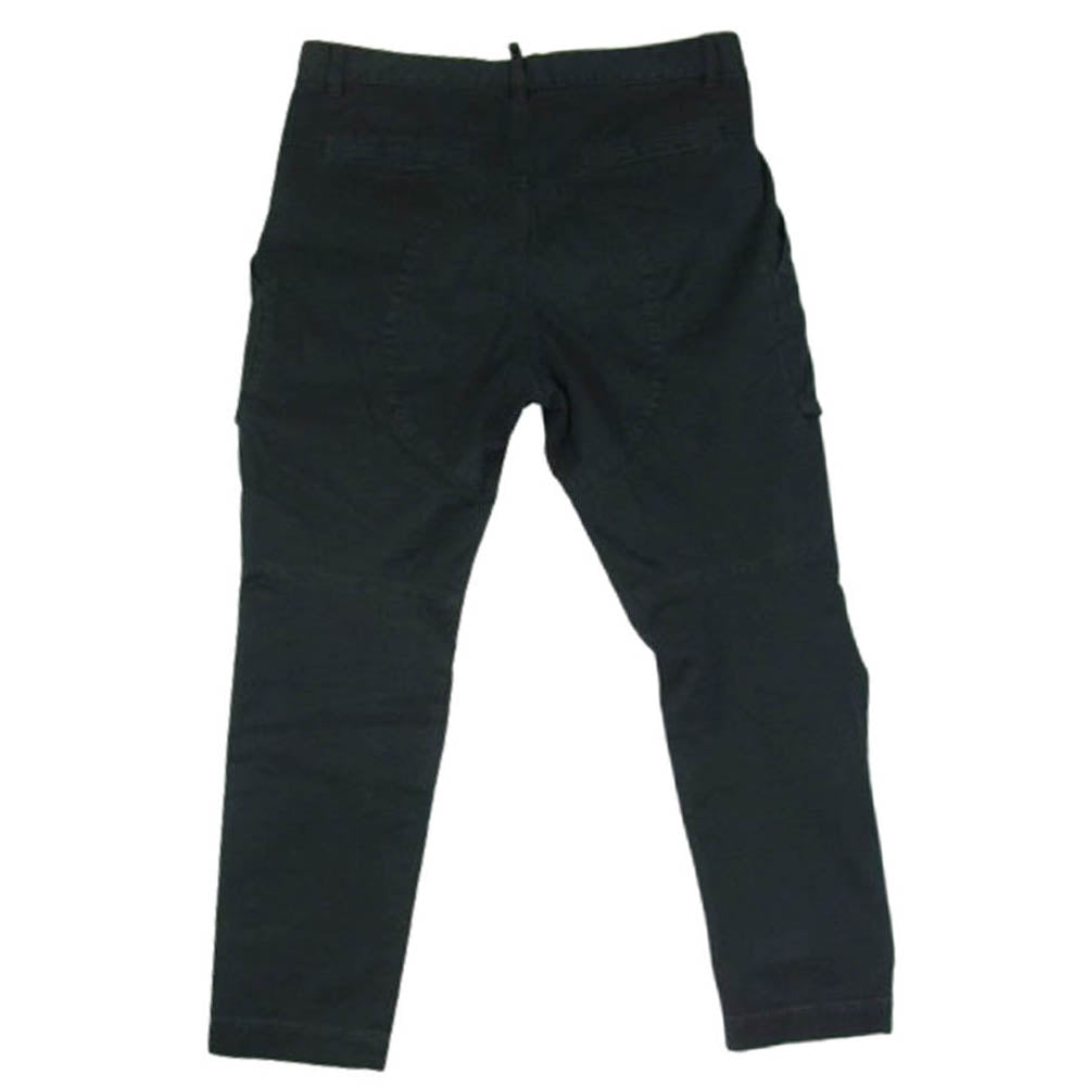 DSQUARED2 ディースクエアード s74kb0732 s39021 CARGO PANTS カーゴ パンツ ブラック系 46【中古】