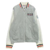 MONCLER GAMME BLEU モンクレール ガムブルー D13918410950 80374 MAGLIA CARDIGAN スウェット ナイロン 切替 ジャケット グレー系 M【中古】
