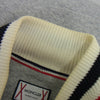 MONCLER GAMME BLEU モンクレール ガムブルー D13918410950 80374 MAGLIA CARDIGAN スウェット ナイロン 切替 ジャケット グレー系 M【中古】