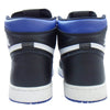 NIKE ナイキ 555088-041 Air Jordan 1 Retro High OG Royal Toe エアジョーダン 1 レトロ ハイ ロイヤルトゥ スニーカー ホワイト系 ブラック系 ブルー系 27cm【中古】