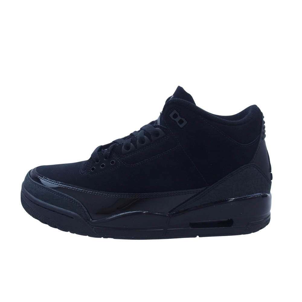 NIKE ナイキ CT8532-001 Air Jordan 3 Retro Black Cat エアジョーダン3 レトロ ブラックキャット スニーカー ブラック系 27.5cm【中古】