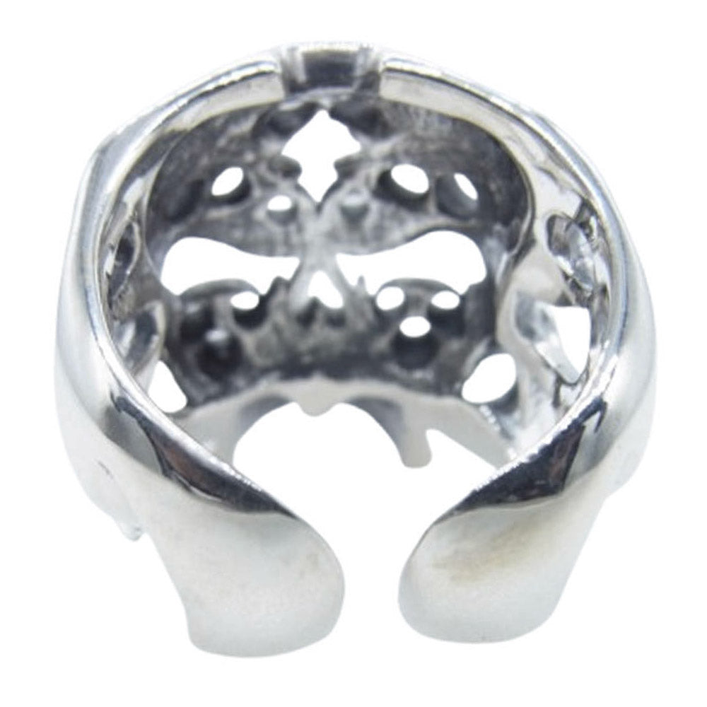 TENDERLOIN テンダーロイン T-SKULL BORNEO RING ボルネオ スカル リング シルバー【新品仕上加工済】 シルバー系 約19.5号【美品】【中古】