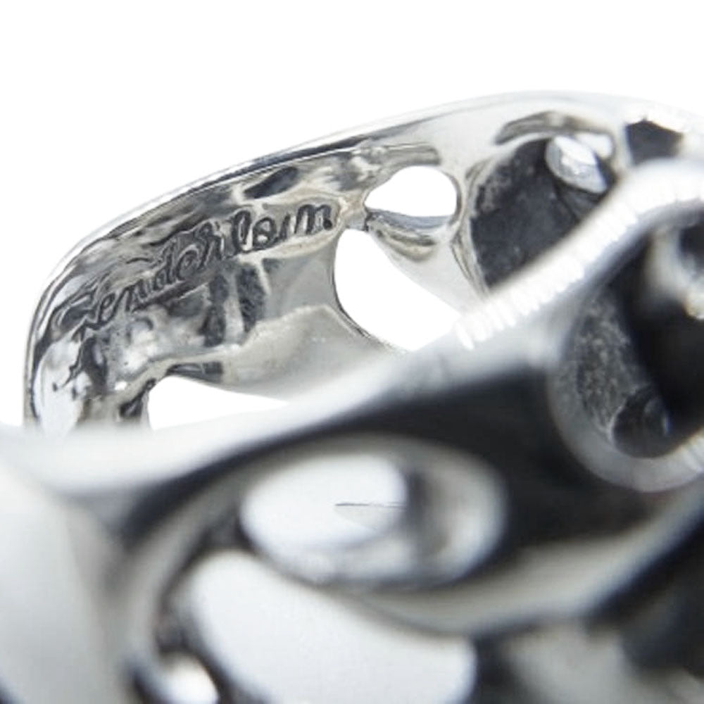 TENDERLOIN テンダーロイン T-SKULL BORNEO RING ボルネオ スカル リング シルバー【新品仕上加工済】 シルバー系 約19.5号【美品】【中古】