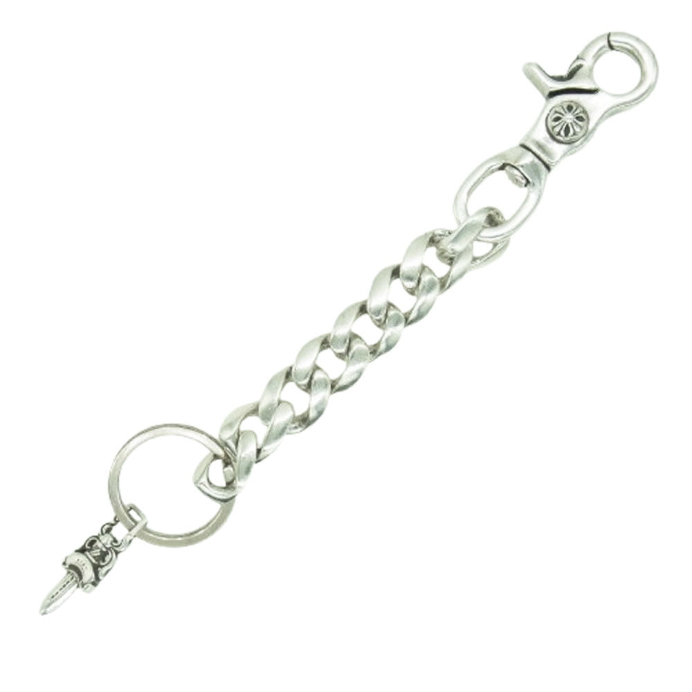 CHROME HEARTS クロムハーツ（原本無） CLP CHN CLASSIC-L ロング クラシックリンク キーチェーン シルバー系【中古】