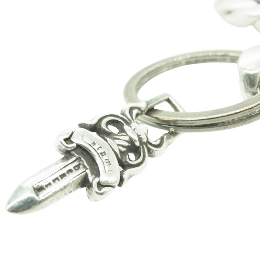 CHROME HEARTS クロムハーツ（原本無） CLP CHN CLASSIC-L ロング クラシックリンク キーチェーン シルバー系【中古】