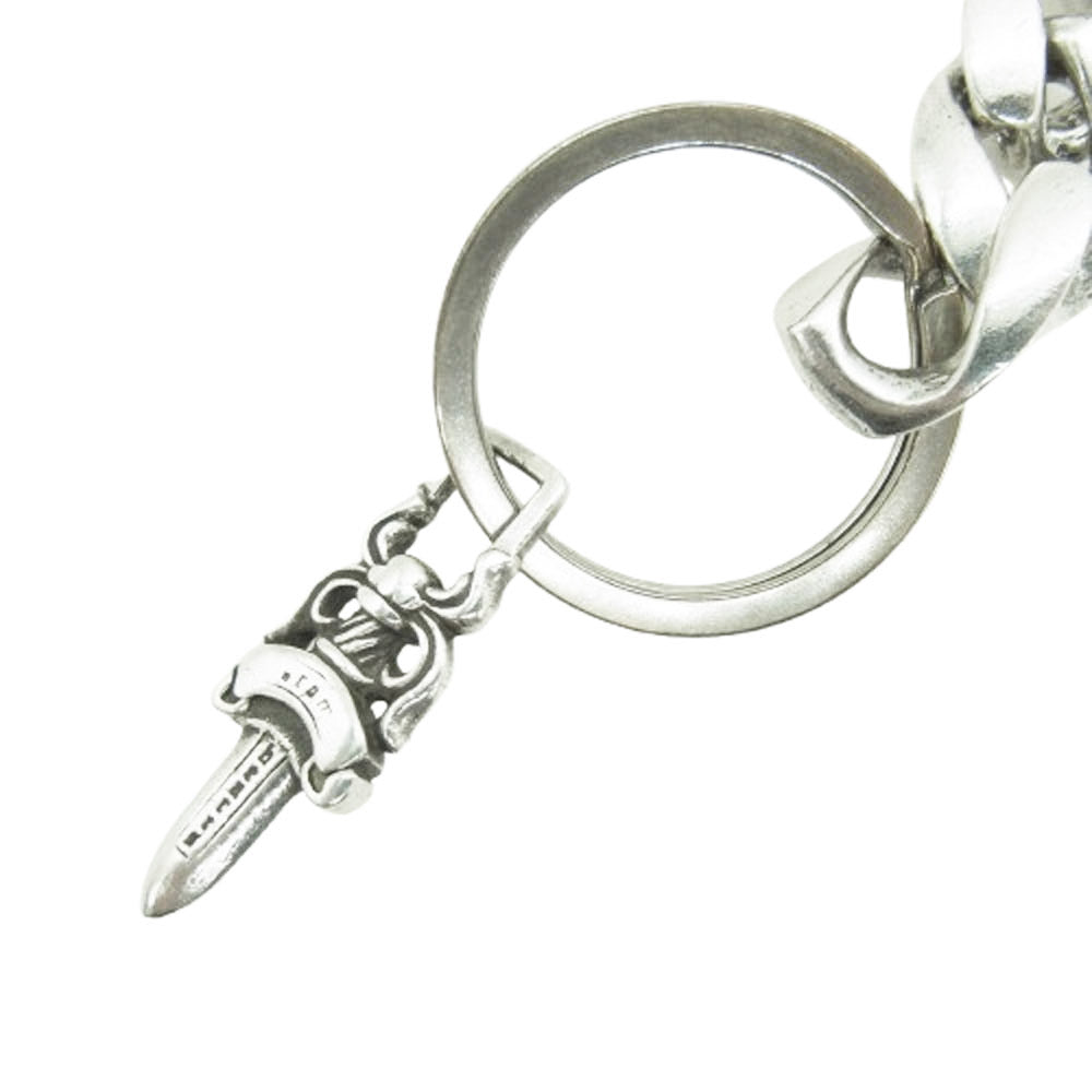 CHROME HEARTS クロムハーツ（原本無） CLP CHN CLASSIC-L ロング クラシックリンク キーチェーン シルバー系【中古】