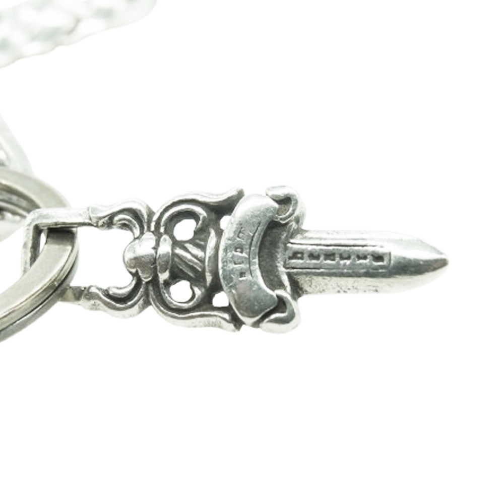 CHROME HEARTS クロムハーツ（原本無） CLP CHN CLASSIC-L ロング クラシックリンク キーチェーン シルバー系【中古】