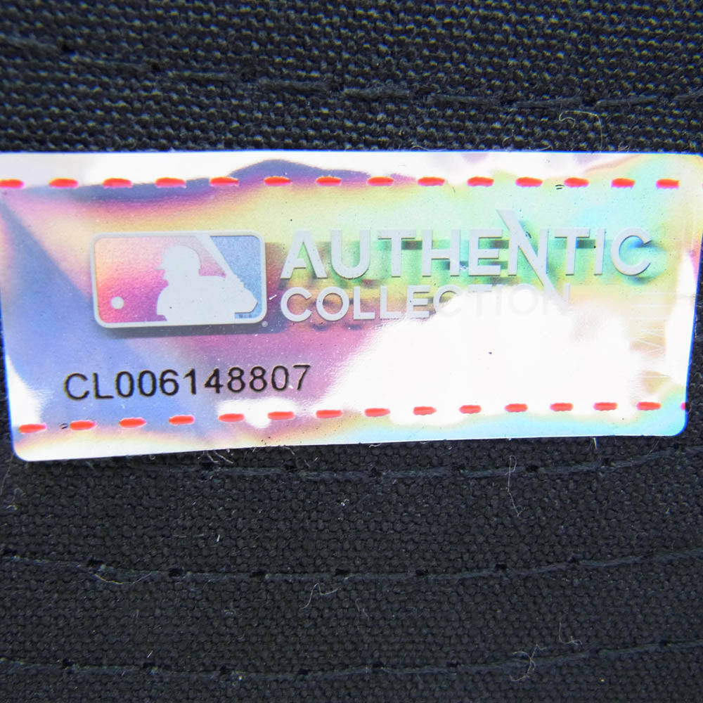 NEW ERA ニューエラ 59FIFTY Los Angeles Dodgers LA刺繍ロゴ ロサンゼルス ドジャーズ BB CAP ベースボール キャップ ブルー系 59.6cm【中古】