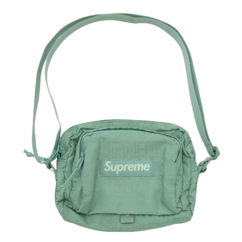 Supreme シュプリーム 19SS Shoulder Bag ショルダー バッグ ライトブルー系【中古】