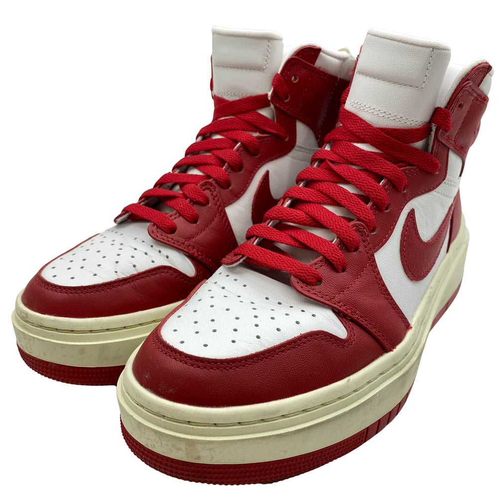 NIKE ナイキ DN3253-116 Women's Air Jordan 1 High Elevate Varsity Red and Summit White ウィメンズ エアジョーダン1 ハイ エレベート バーシティレッド アンド サミットホワイト ハイカットスニーカー レッド系 26cm【中古】