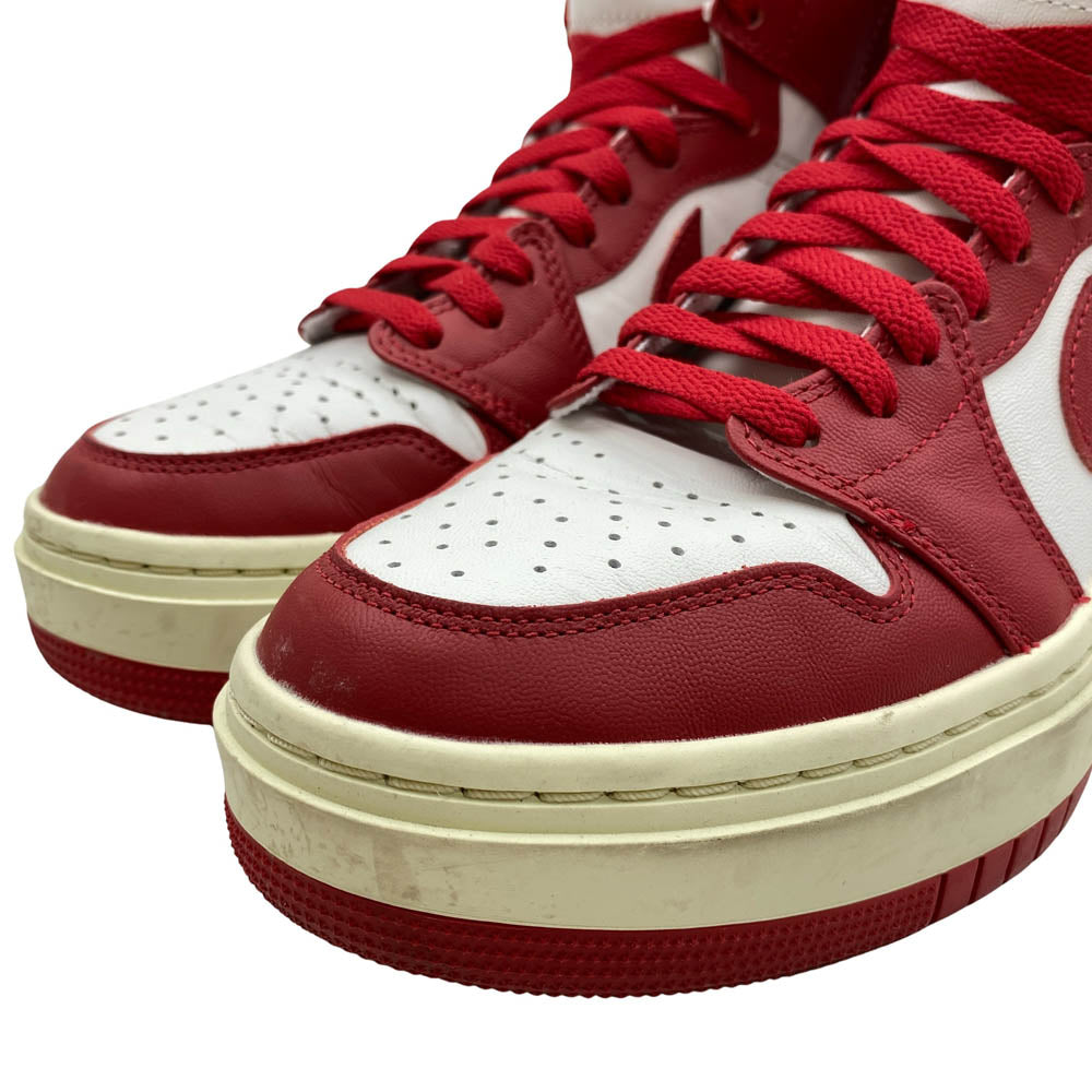 NIKE ナイキ DN3253-116 Women's Air Jordan 1 High Elevate Varsity Red and Summit White ウィメンズ エアジョーダン1 ハイ エレベート バーシティレッド アンド サミットホワイト ハイカットスニーカー レッド系 26cm【中古】