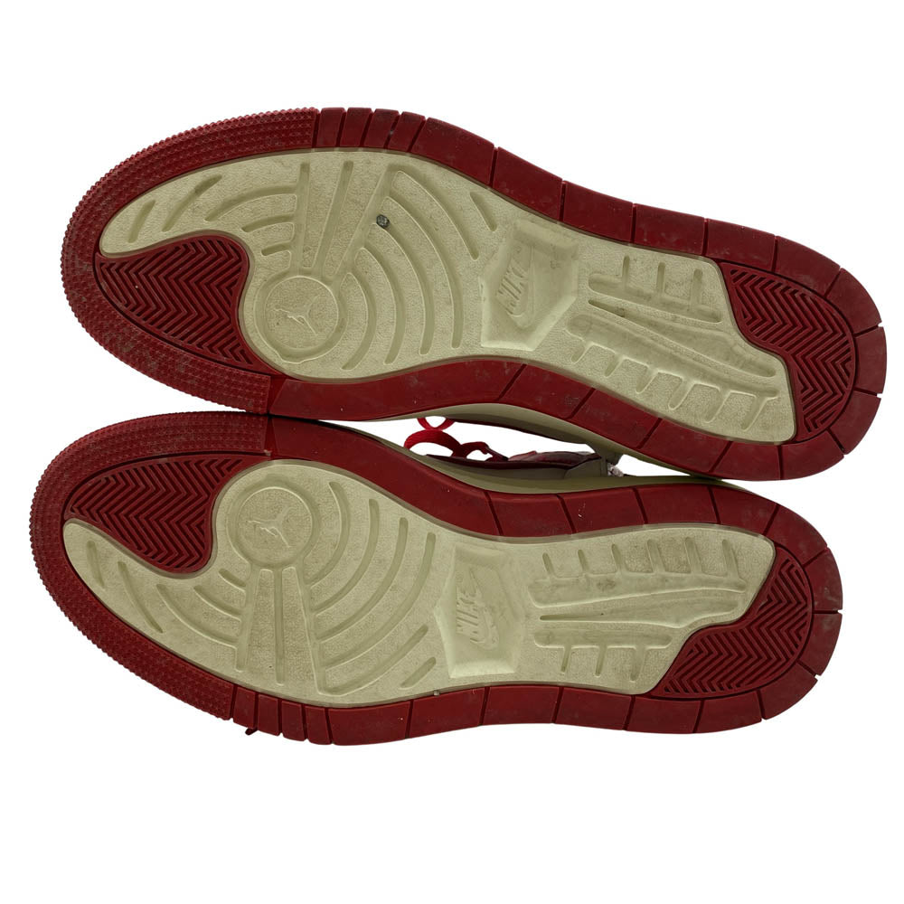 NIKE ナイキ DN3253-116 Women's Air Jordan 1 High Elevate Varsity Red and Summit White ウィメンズ エアジョーダン1 ハイ エレベート バーシティレッド アンド サミットホワイト ハイカットスニーカー レッド系 26cm【中古】