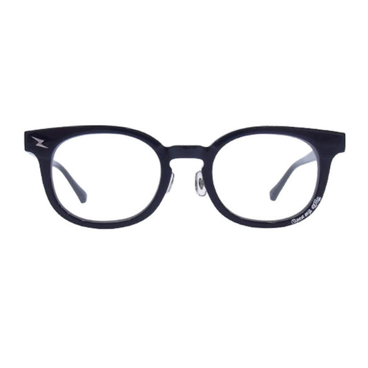 N.S.H エヌエスエイチ made in shibuya Open my way 2 フラットレンズ サングラス アイウェア クリアレンズ ブラック系【中古】