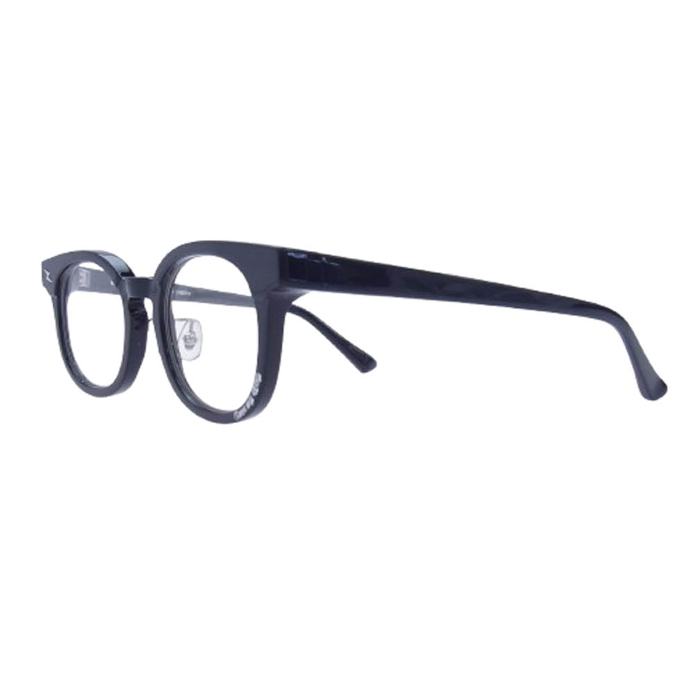 N.S.H エヌエスエイチ made in shibuya Open my way 2 フラットレンズ サングラス アイウェア クリアレンズ ブラック系【中古】