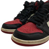 NIKE ナイキ 555088-610 Air Jordan 1 Retro High OG Bred Toe エアジョーダン 1 レトロ ハイ OG ブレッド トゥ ハイカットスニーカー レッド系 26cm【中古】