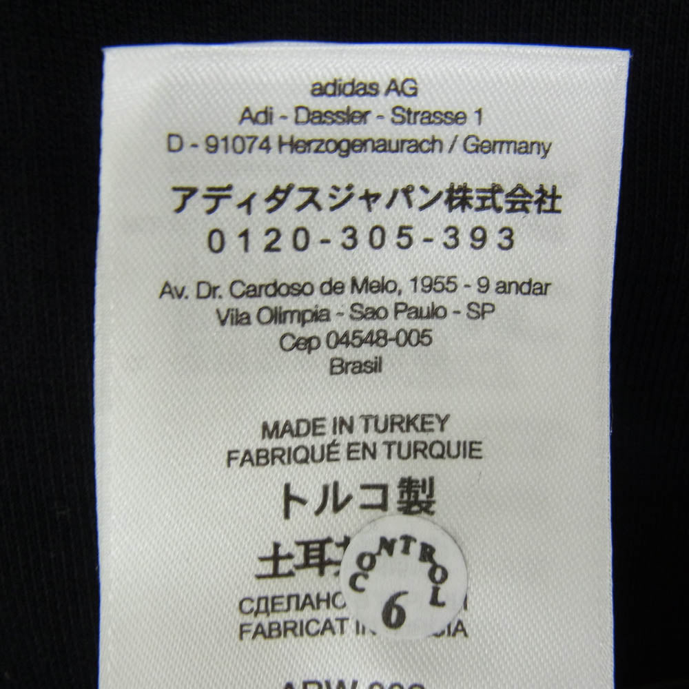 Y-3 Yohji Yamamoto ワイスリー ヨウジヤマモト GV6057 U SQ LBL GRPHC CRW SWTSH スクエア ラベル グラフィック クルーネック スウェット XL ブラック系 XL【中古】