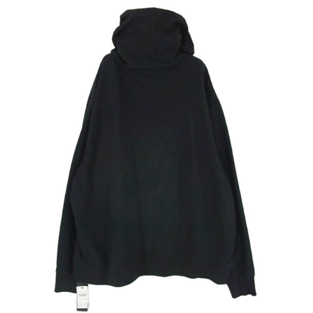 Y-3 Yohji Yamamoto ワイスリー ヨウジヤマモト FP8691 Distressed Signature Hoodie シグネチャー プルオーバー フーディ パーカー XL ブラック系 XL【中古】