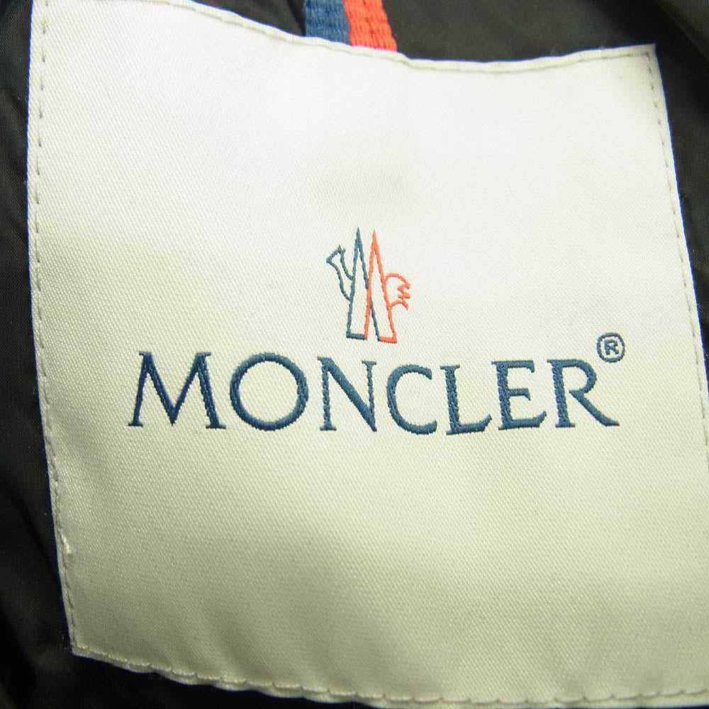 MONCLER モンクレール 17AW C20914033805 54272 モンクレールジャパンタグ MONTGENEVRE モンジュネーブル コミックタグ ダウン ジャケット ブラック系 1【中古】