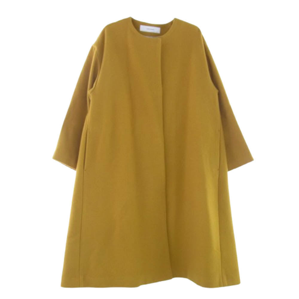 JOURNAL STANDARD ジャーナルスタンダード ノーカラー コート イエロー系 F【中古】