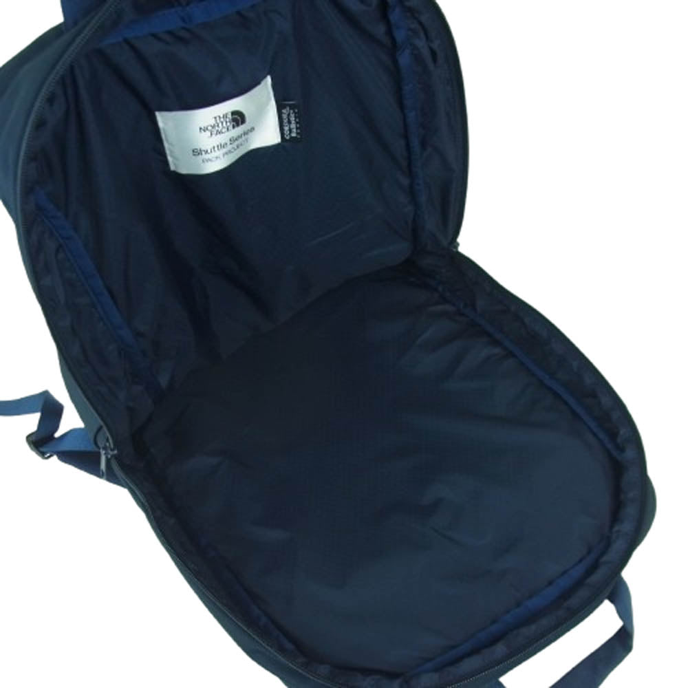 THE NORTH FACE ノースフェイス NM81863U Shuttle Daypack シャトル シリーズ リュックサック デイパック バックパック ダークネイビー系【中古】