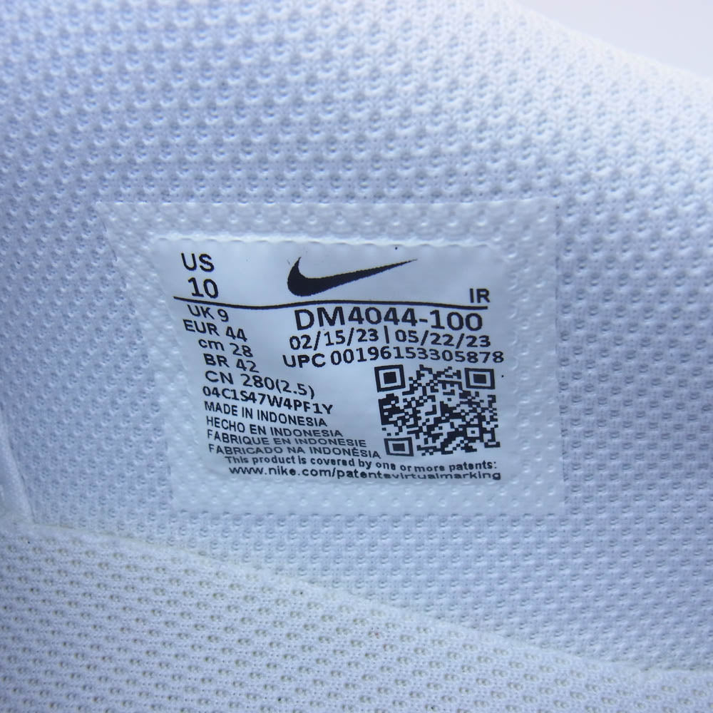 NIKE ナイキ DM4044-100 Cortez White and Black コルテッツ ホワイト アンド ブラック スニーカー ホワイト系 28cm【中古】