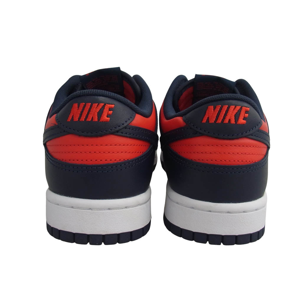 NIKE ナイキ DV0833-601 Dunk Low Retro University Red Obsidia ダンク ロー レトロ ユニバーシティレッド オブシディアン スニーカー レッド系 ネイビー系 27cm【美品】【中古】