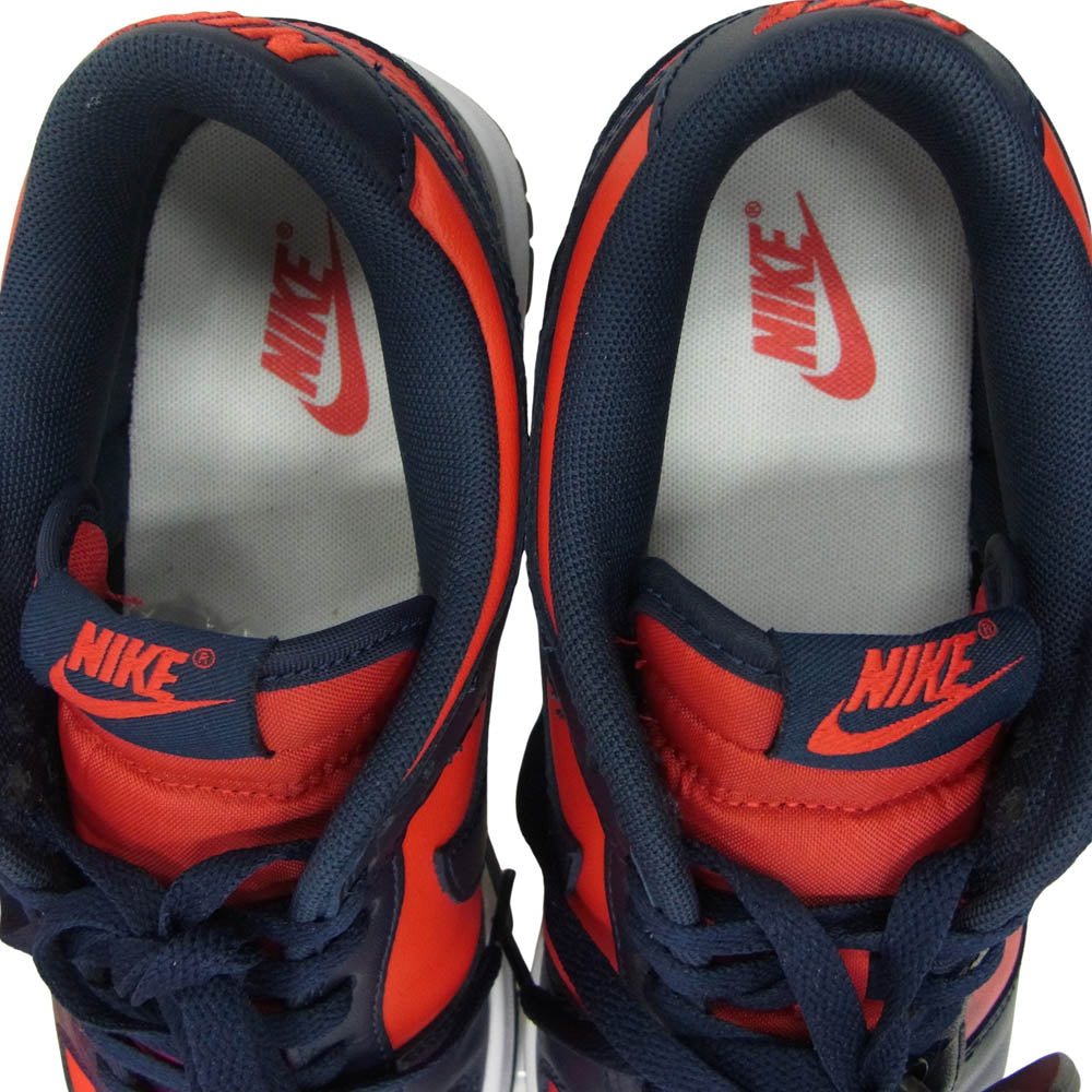 NIKE ナイキ DV0833-601 Dunk Low Retro University Red Obsidia ダンク ロー レトロ ユニバーシティレッド オブシディアン スニーカー レッド系 ネイビー系 27cm【美品】【中古】