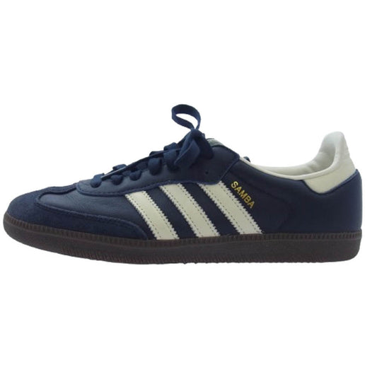 adidas アディダス ID2056 Samba OG Night Navy サンバ OG ナイトネイビー スニーカー ダークネイビー系 27cm【中古】