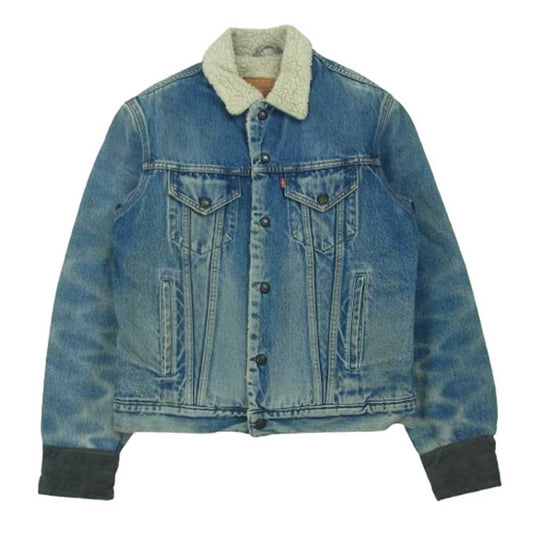 Levi's リーバイス 71500 デニム ジャケット ボア コーデュロイ トラッカージャケット デニムジャケット インディゴブルー系 M【中古】